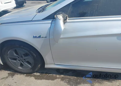 2012 Hyundai Sonata Hybrid z USA, uszkodzony, nr VIN KMHEC4A48CA045364